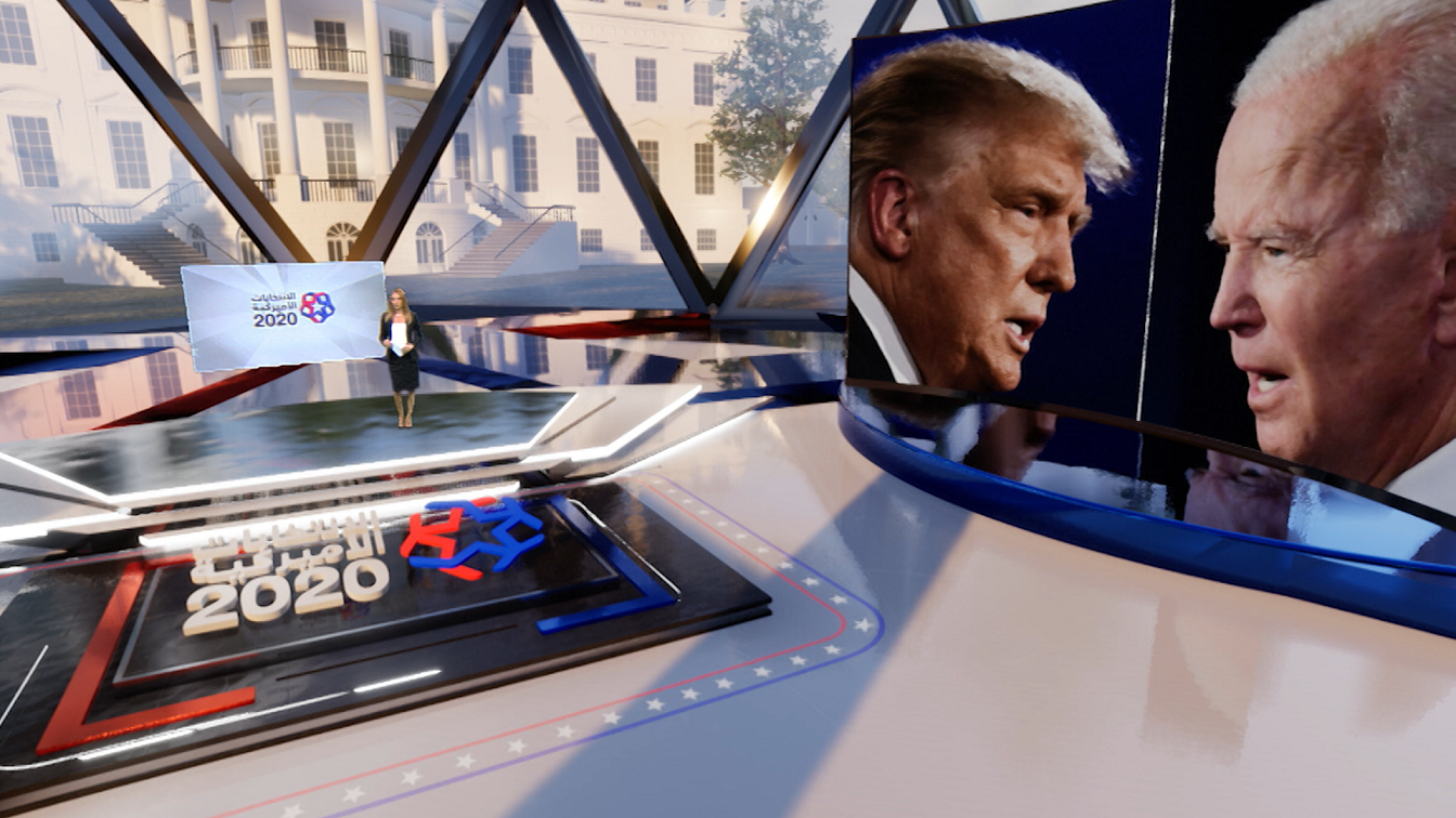 Sky News Arabia Shines With Special US Presidential Elections Coverage