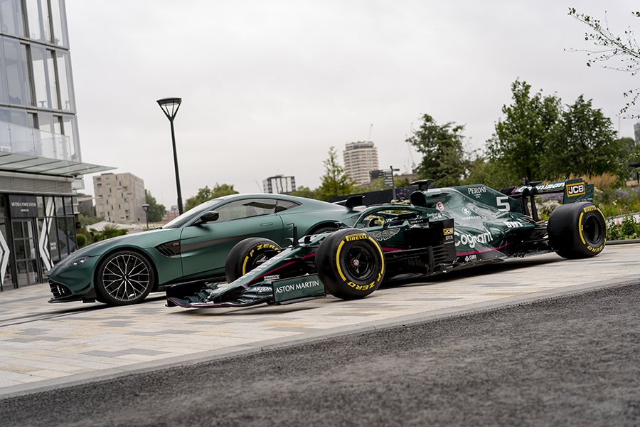 Aston Martin Launch No Time To Die Campaign & Unveil Giant Corgi Box With Iconic DB5