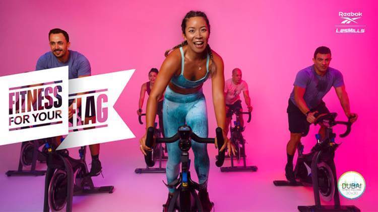 Reebok MENA Teams Up With Les Mills™ To Run EXPO-Inspired “Fitness For Your Flag” Competition During This Year’s Dubai Fitness Challenge