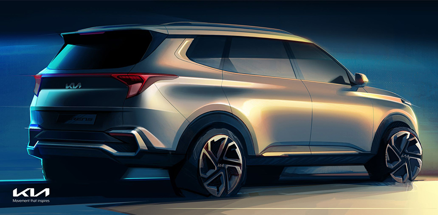 Kia Reveals Official Sketches Of Kia Carens – Bold, Premium And Sophisticated Recreational Vehicle