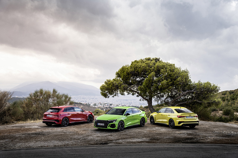 All-New Audi RS3 Makes Regional Preview At Week-Long Audi Sport Spectacle In Dubai