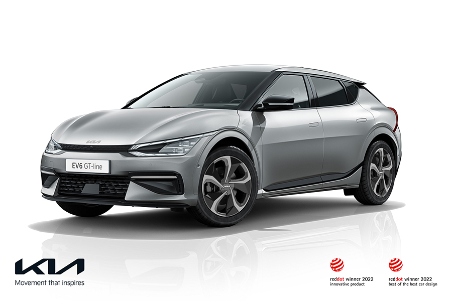 Kia EV6 triumphs In 2022 Red Dot Design Awards