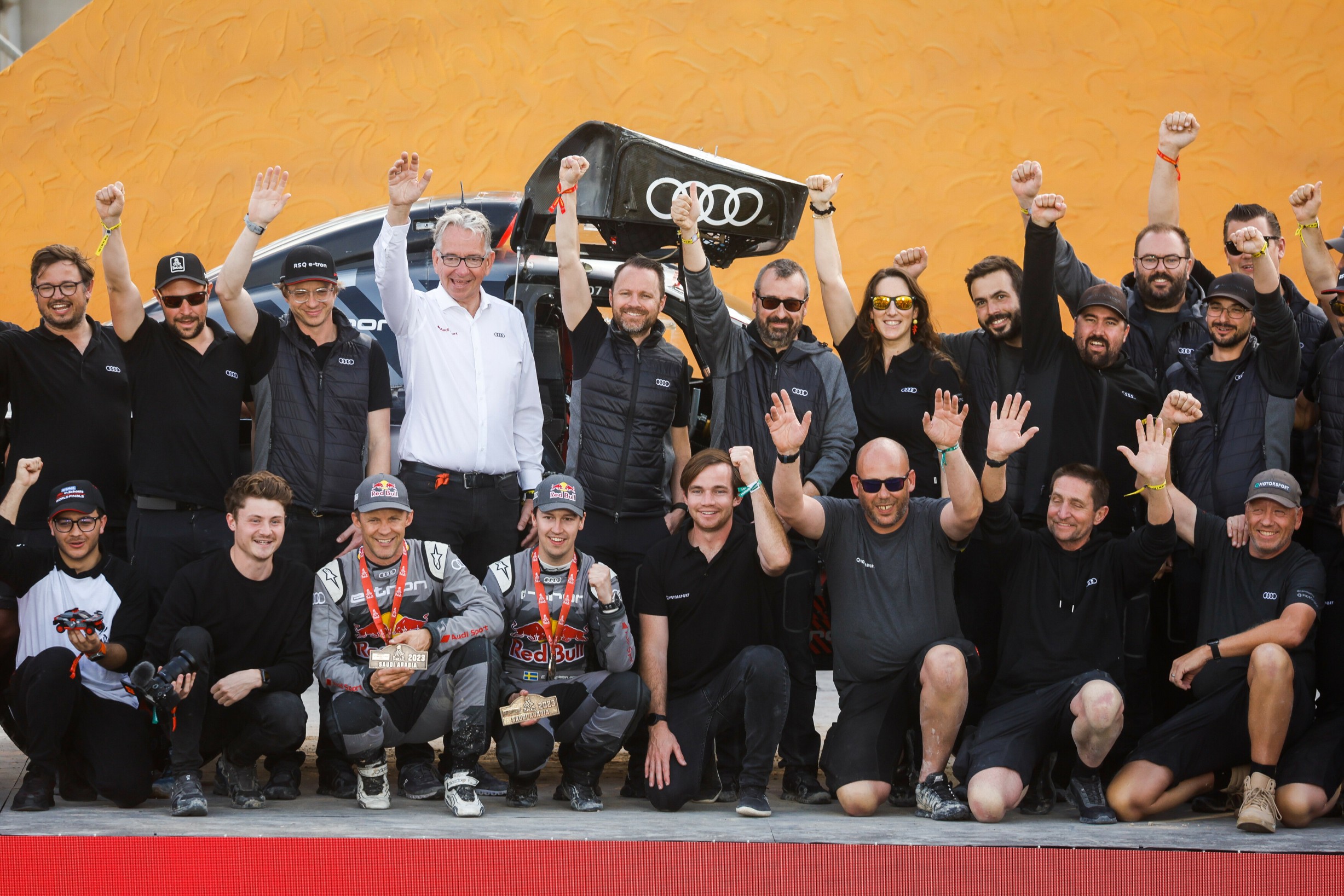 Team Audi Sport With Good Individual Results And A Few Setbacks At Dakar Rally