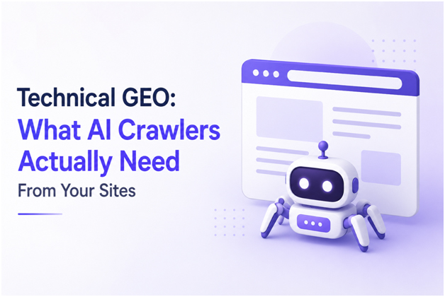 Technical GEO: What AI Crawlers Actually Need From Your Sites