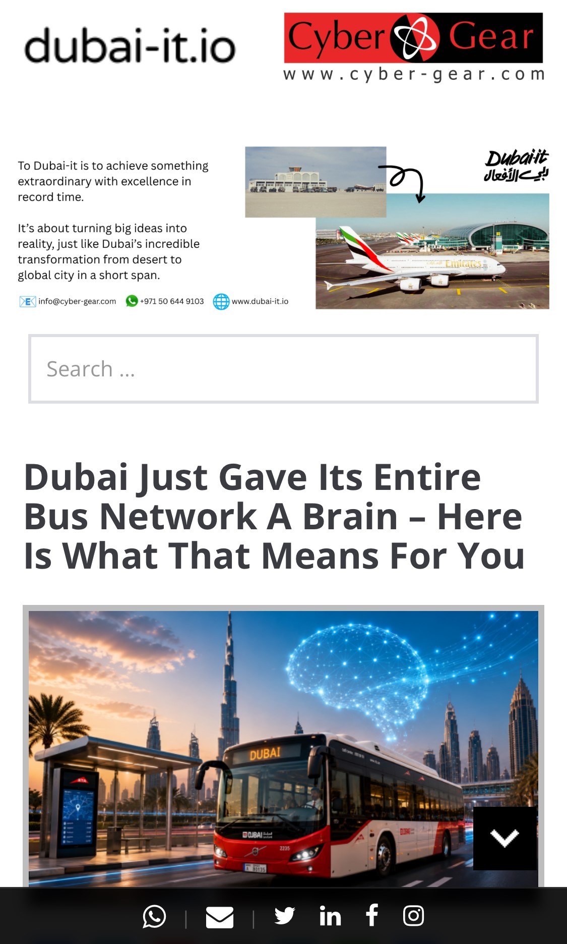 Dubai-It.io Captures The Imagination Of People Worldwide