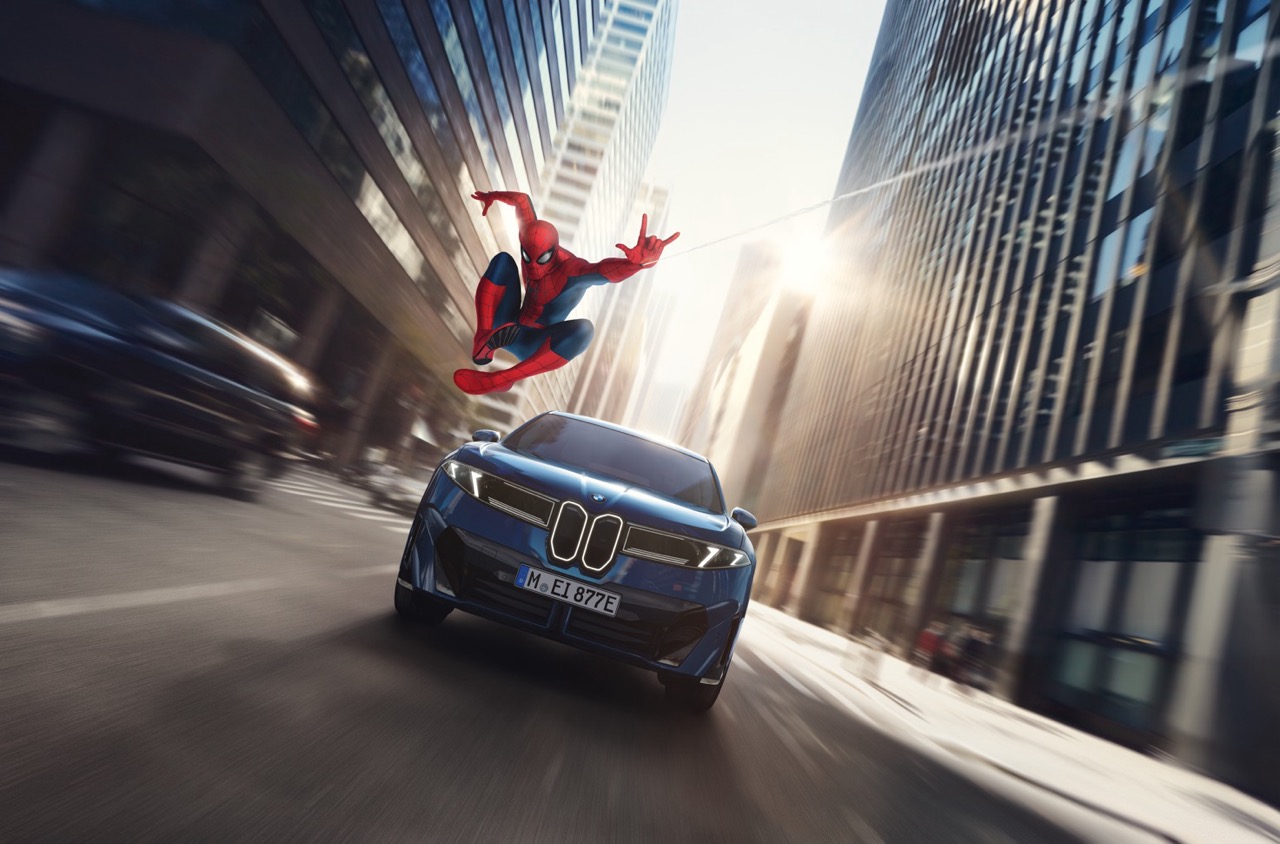 BMW Brings Modern Mobility To The Sony Pictures Film “Spider-Man™: Brand New Day”
