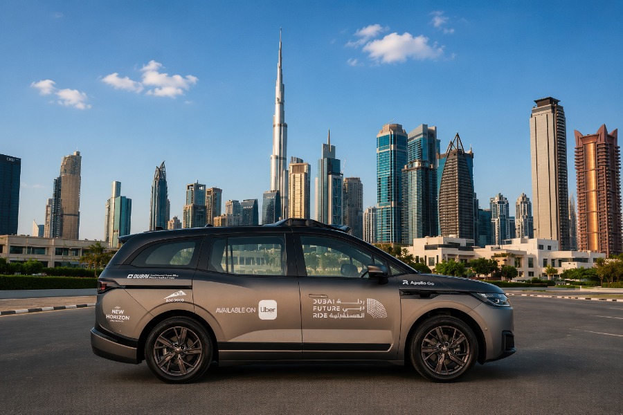 Uber Launches Baidu’s Fully Driverless Apollo Go In Dubai, Establishing The First Multi-Partner Autonomous Network Globally