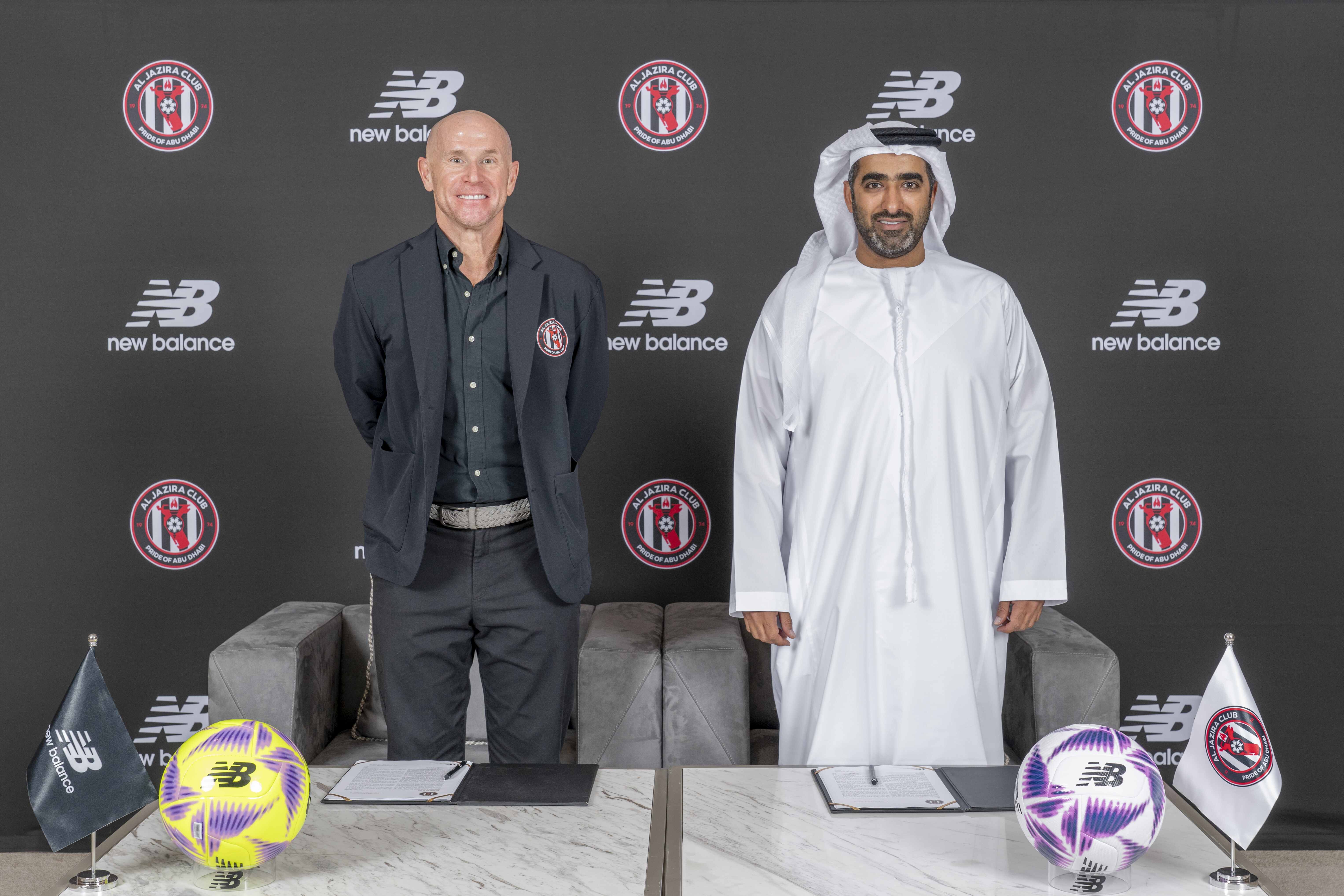 Al Jazira Club And New Balance Announce Three-Year Partnership
