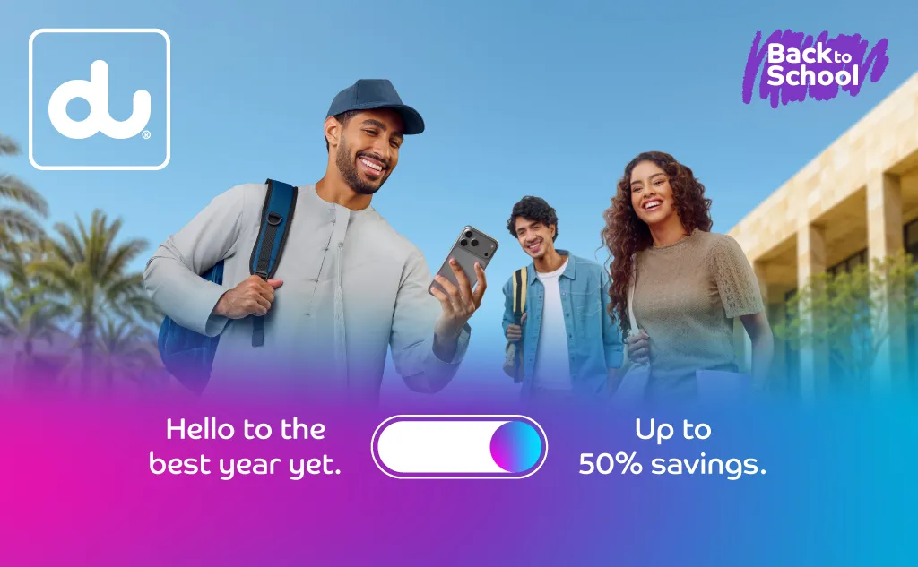 du Launches ‘Back To School’ Offers To Support Customers Ahead Of The New School Year