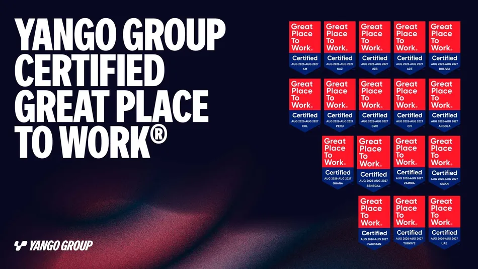 Yango Group Expands Great Place To Work Certification From Nine To 17 Countries