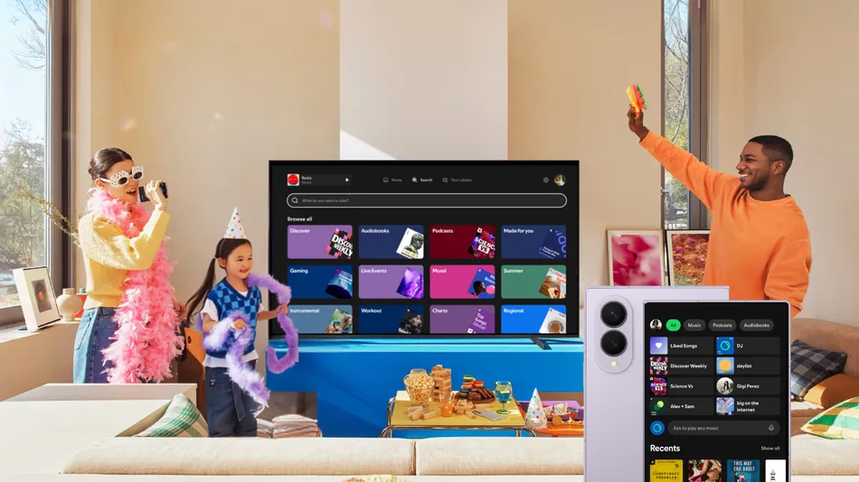 Samsung And Spotify Bring Premium Listening To More Connected Devices