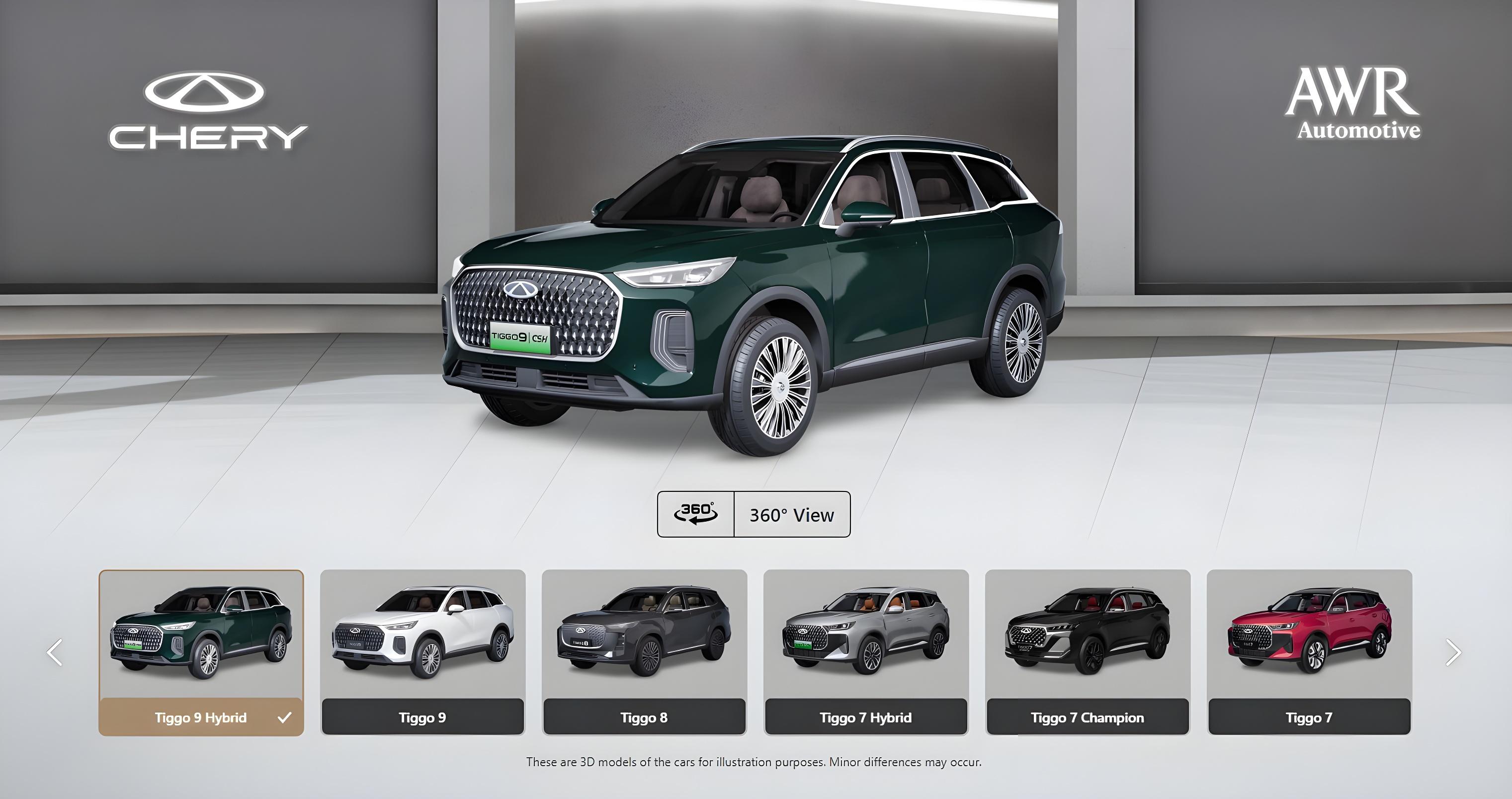 Chery UAE Brings The Showroom Home With New 360° Virtual Experience