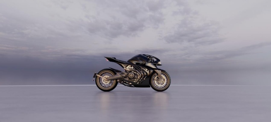 Aston Martin And Brough Superior Reveal Its First Street-Legal Motorcycle: The Spectacular AMB 002 Roadster