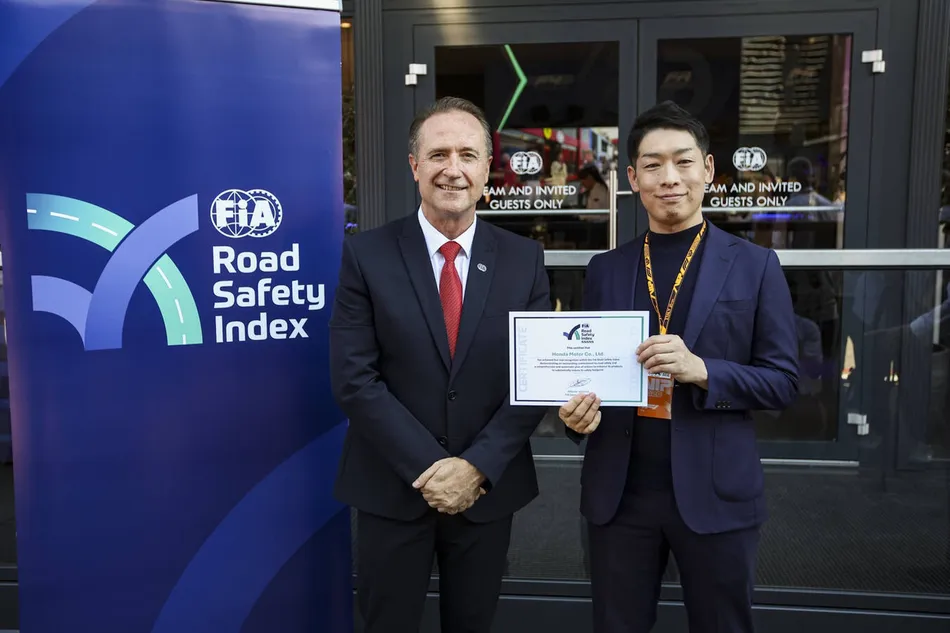 Honda Becomes World’s First Company To Receive New Highest 5-Star Rating From The FIA Road Safety Index