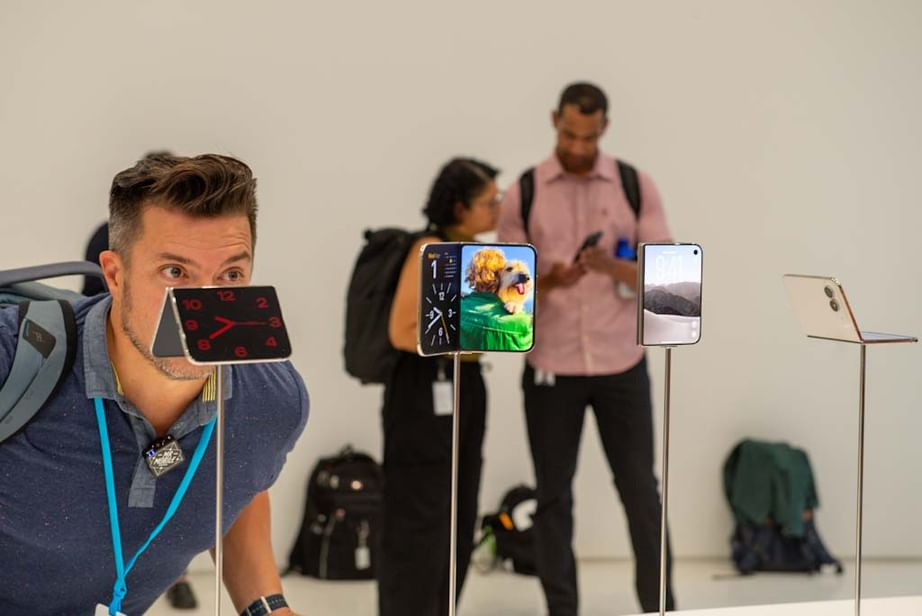 Apple Joins Foldable Phone Race With Passport-Shaped iPhone Duo
