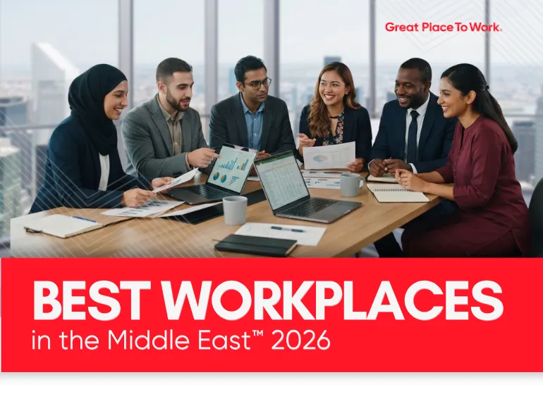 Great Place To Work Middle East Unveils The 2026 Best Workplaces In The Middle East
