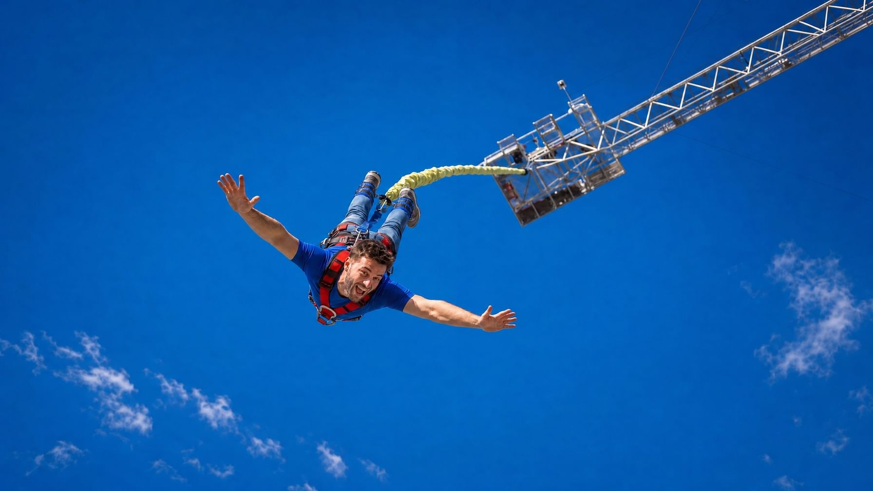 A New High For Adventure Seekers As Bungee At Yas Bay Opens On Yas Island