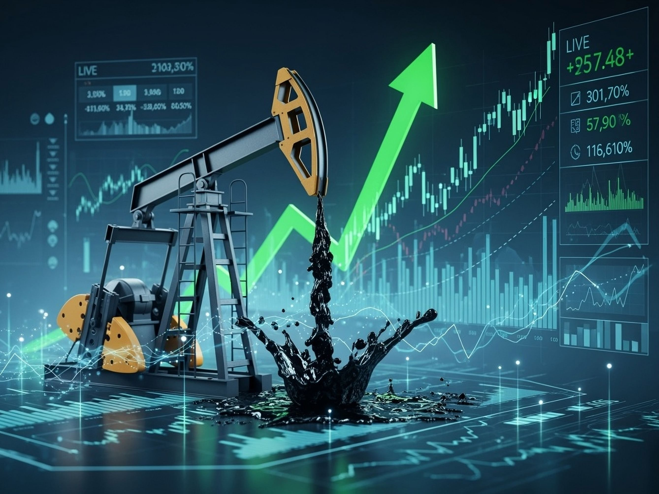 Oil Prices Rise, Brent Above $103